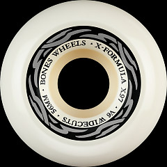 BONES WHEELS X-Formula Skateboard Wheels XF 56 V6 WIDECUTS X97 4PK