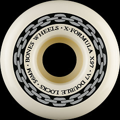 BONES WHEELS X-Formula Skateboard Wheels XF 56 V7 DOUBLE LOCKS X99