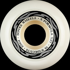 BONES WHEELS X-Formula Skateboard Wheels XF 53 V6 WIDECUTS X97 4PK