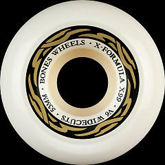 BONES WHEELS X-Formula Skateboard Wheels XF 53 V6 WIDECUTS X99 4PK