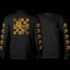 BONES WHEELS Vato Noir L/S Shirt Black