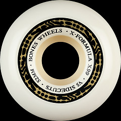 BONES WHEELS X-Formula Skateboard Wheels XF 52 V5 SIDECUTS X99 4PK