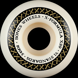 BONES WHEELS X-Formula Skateboard Wheels XF 54 V1 STANDARDS X99