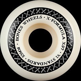 BONES WHEELS X-Formula Skateboard Wheels XF 53 V1 STANDARDS X97