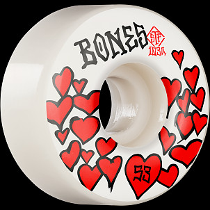 BONES WHEELS STF Skateboard Wheels Love 53mm V4 Wide 103A 4pk