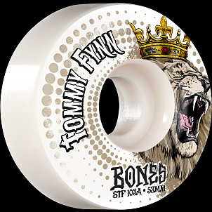 BONES WHEELS PRO STF Skateboard Wheels Fynn Lion Heart 53 V1 Standard 103A 4pk