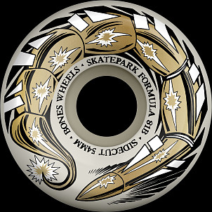 BONES WHEELS SPF Skateboard Wheels SCORPEEDO 54 P5 SIDECUT SKATEPARK FORMULA 81B 4K