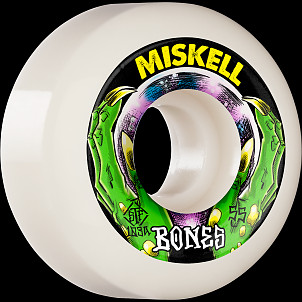 BONES WHEELS PRO STF Skateboard Wheels Miskell Power 55mm V5 Sidecut 103A 4pk