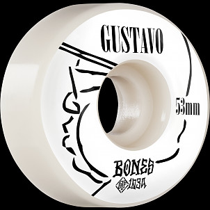 BONES WHEELS PRO STF Skateboard Wheels Gustavo Smalls 53mm V1 Standard 103A 4Pk