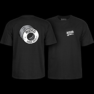 BONES WHEELS Heritage Roots T-Shirt Black