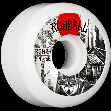 BONES WHEELS SPF Pro Russell Cabin Skateboard Wheels P5