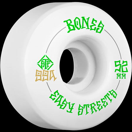 BONES WHEELS STF Easy Streets Skateboard Wheels V1