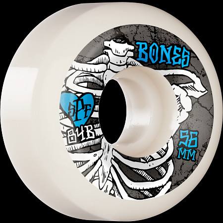 BONES WHEELS SPF Skateboard Wheels Rapture 56mm P5 Sidecut 84B 4pk White