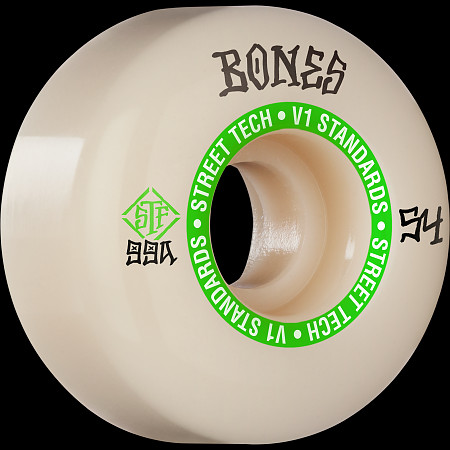 BONES WHEELS STF Skateboard Wheels Ninety-Nines 54mm V1 Standard 