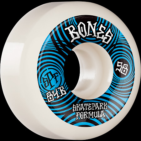 BONES WHEELS SPF Skateboard Wheels Ripples 58mm P5 Sidecut 84B 4pk 