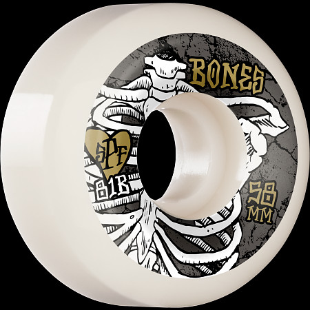 BONES WHEELS SPF Skateboard Wheels Rapture 58mm P5 Sidecut 81B 4pk 