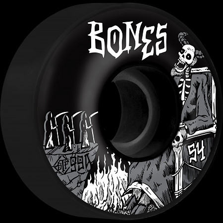 BONES WHEELS STF Skateboard Wheels Reaper Hades 54mm V1