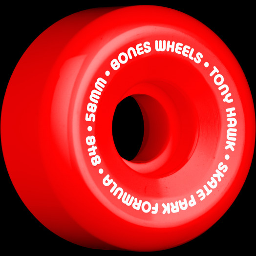 BONES WHEELS SPF Pro Hawk Mini Cube 58x33 P5 Skateboard Wheels 4pk Red