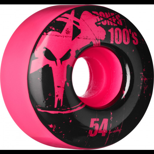 BONES WHEELS 100 Slims 54mm - Pink (4 pack)
