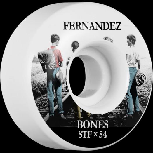 BONES WHEELS STF Pro Fernandez Con Amigos Skateboard Wheels V1 Standard 54mm 103A 4pk