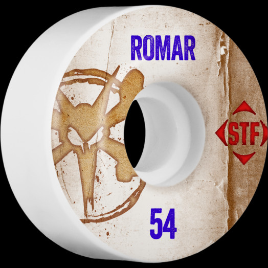 BONES WHEELS STF Pro Romar Team Vintage Wheel 54mm 4pk