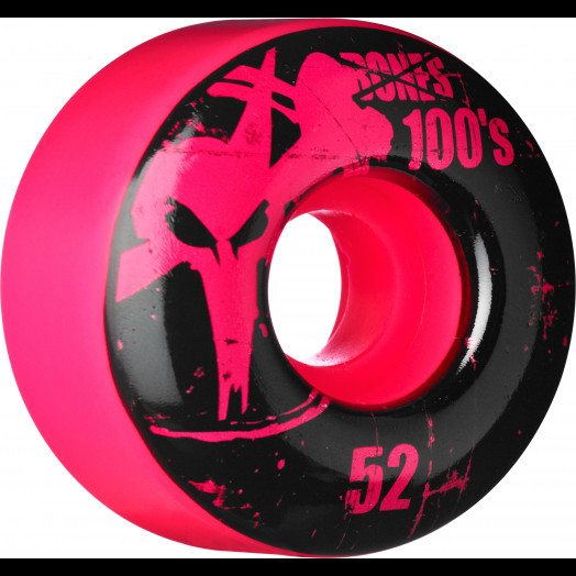 BONES WHEELS 100 Slims 52mm - Pink (4 pack)