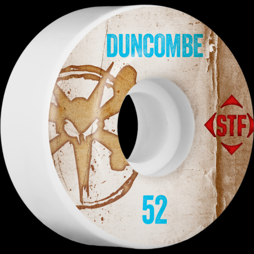 BONES WHEELS STF Pro Duncombe Team Vintage Wheel 52mm 4pk