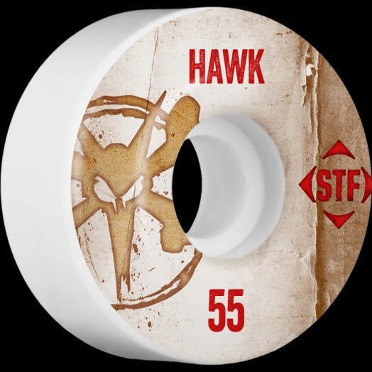 BONES WHEELS STF Pro Hawk Team Vintage Wheel 55mm 4pk
