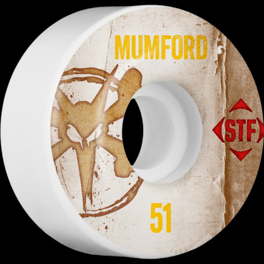 BONES WHEELS STF Pro Mumford Team Vintage Wheel 51mm 4pk