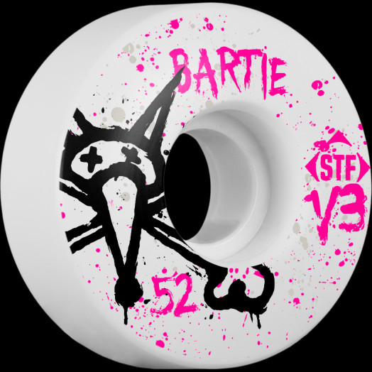 BONES WHEELS STF Pro Bartie Team Vato Op 52mm Wheels 4pk