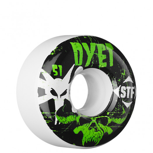 BONES WHEELS STF Pro Dyet Danzle 51mm 4pk - BONES WHEELS