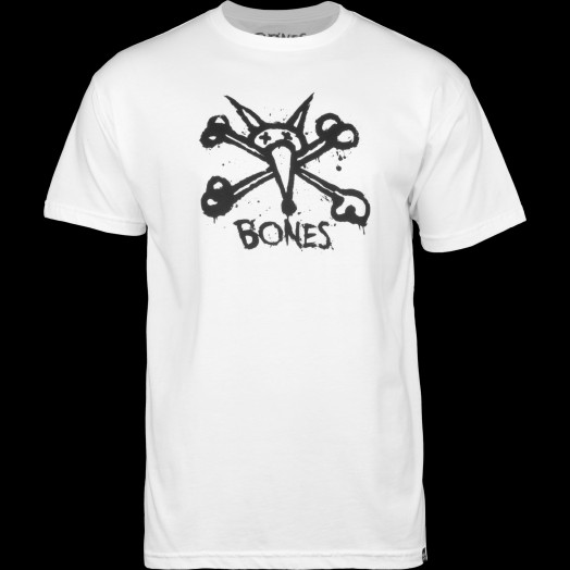 BONES WHEELS Central T-shirt White