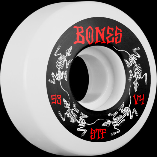 BONES WHEELS STF Annuals 53x34 V4 Skateboard Wheels 83B 4pk