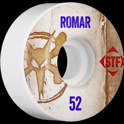 BONES WHEELS STF Pro Romar Team Vintage Wheel 52mm 4pk