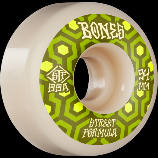 BONES WHEELS STF Skateboard Wheels Retros 54mm V1 Standard 99A 4pk