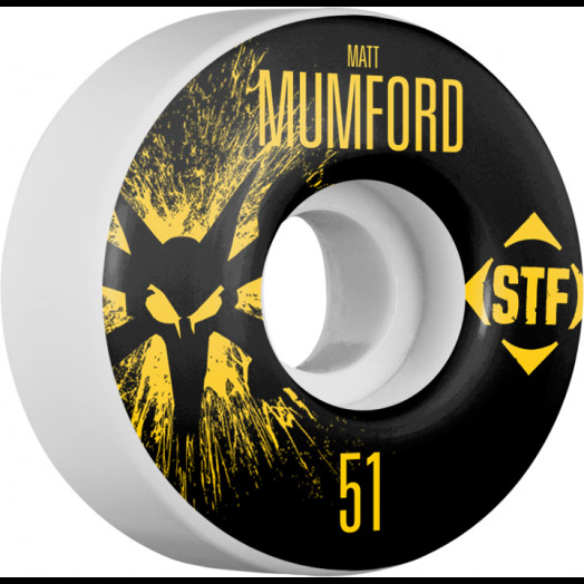 BONES WHEELS STF Pro Mumford Team Wheel Splat 51mm 4pk