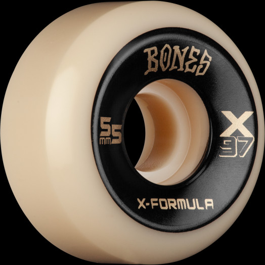 BONES WHEELS X-Formula Skateboard Wheels X-Ninety-Seven 55mm V5 Sidecut 97A 4pk