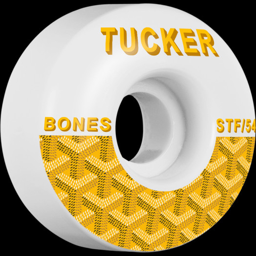 BONES WHEELS STF Pro Tucker Goyard Skateboard Wheels V1 Standard 54mm 4pk -  BONES WHEELS