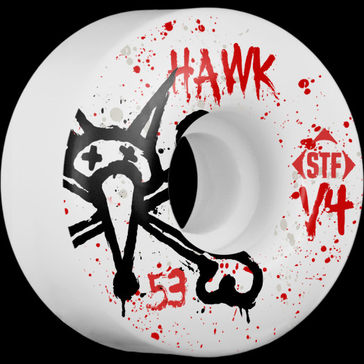BONES WHEELS STF Pro Hawk Team Vato Op 53mm Wheels 4pk