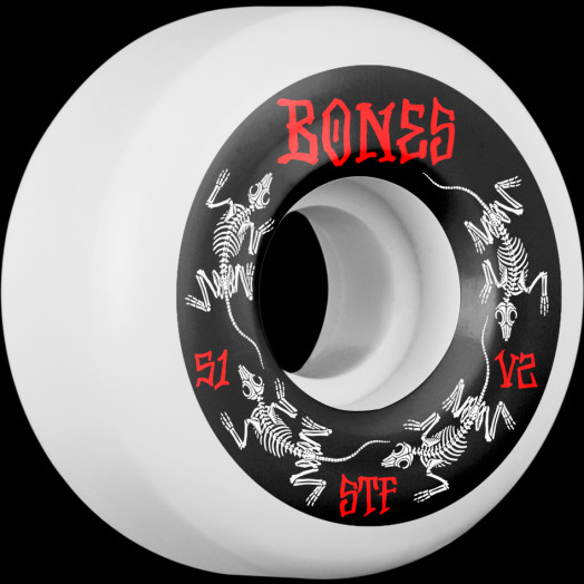 BONES WHEELS STF Annuals 51x28 V2 Skateboard Wheels 83B 4pk