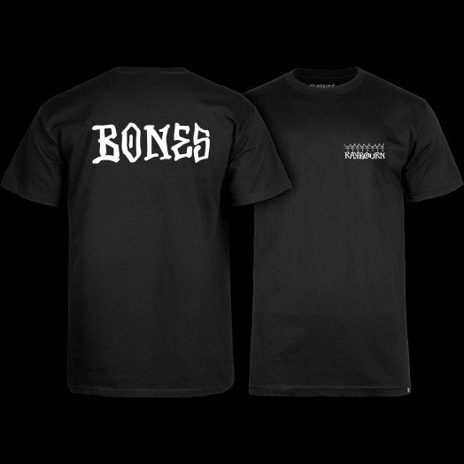 BONES WHEELS Pro Raybourn T-Shirt Black