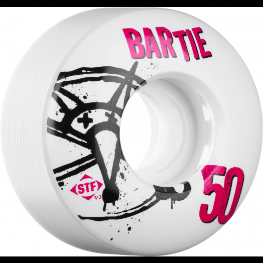BONES WHEELS STF Pro Bartie Numbers 50mm 4pk