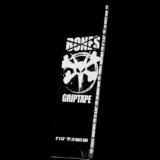 Bones Wheels 9x35.5 Single Sheet Black Grip Tape