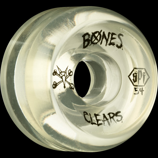 BONES WHEELS SPF Clear Natural 54x31 P5 Skateboard Wheels 84B 4pk