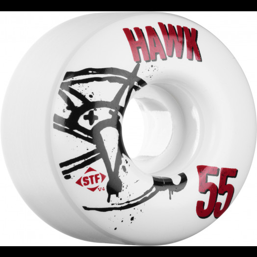 BONES WHEELS STF Pro Tony Hawk Numbers 55mm 4pk