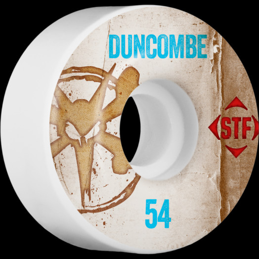 BONES WHEELS STF Pro Duncombe Team Vintage Wheel 54mm 4pk