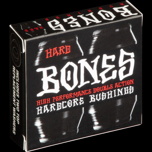 BONES WHEELS Lenkgummis 96A Hardcore Hard Set Pack inkl Washer schwarz 