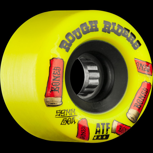BONES ATF Rough Riders Shotgun 59mm Skateboard Wheels 4pk