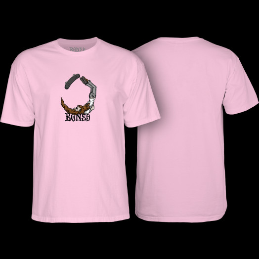 BONES WHEELS T-shirt Scorpion Pink