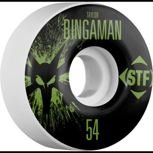 BONES WHEELS STF Pro Bingaman Team Wheel Splat 54mm 4pk